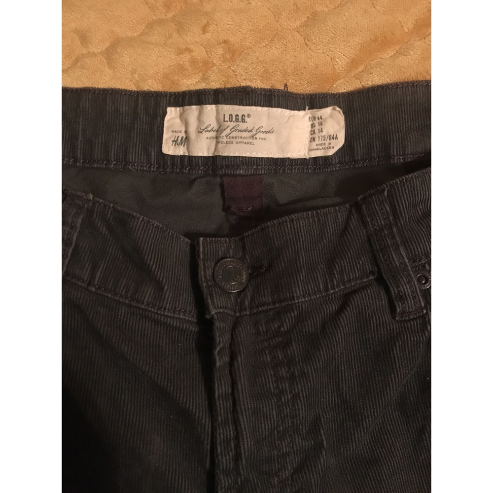 H&M Flared Corduroy Pants